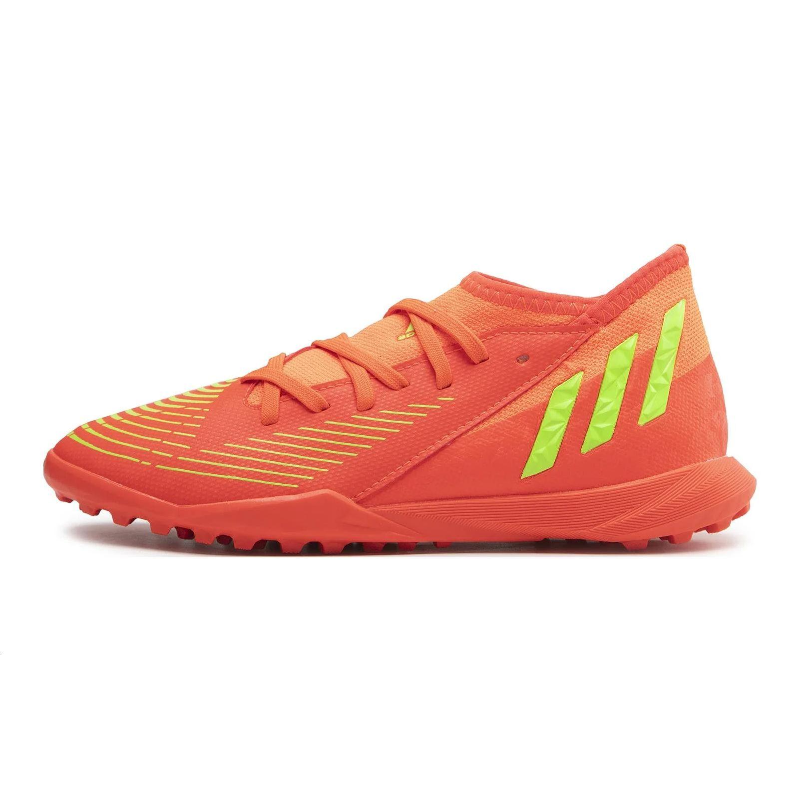 Футбольные бутсы Детские кроссовки adidas Predator Edge.3 TF J Game Data Pack Solar-Red Solar-Green Core-Black GV8503 36⅔