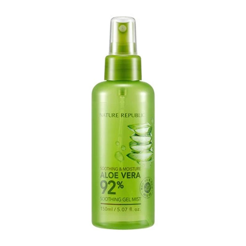 Nature Republic Soothing & Moisture Aloe Vera 92% Soothing Gel Mist 150ml Успокаивающий гель-спрей с алоэ вера