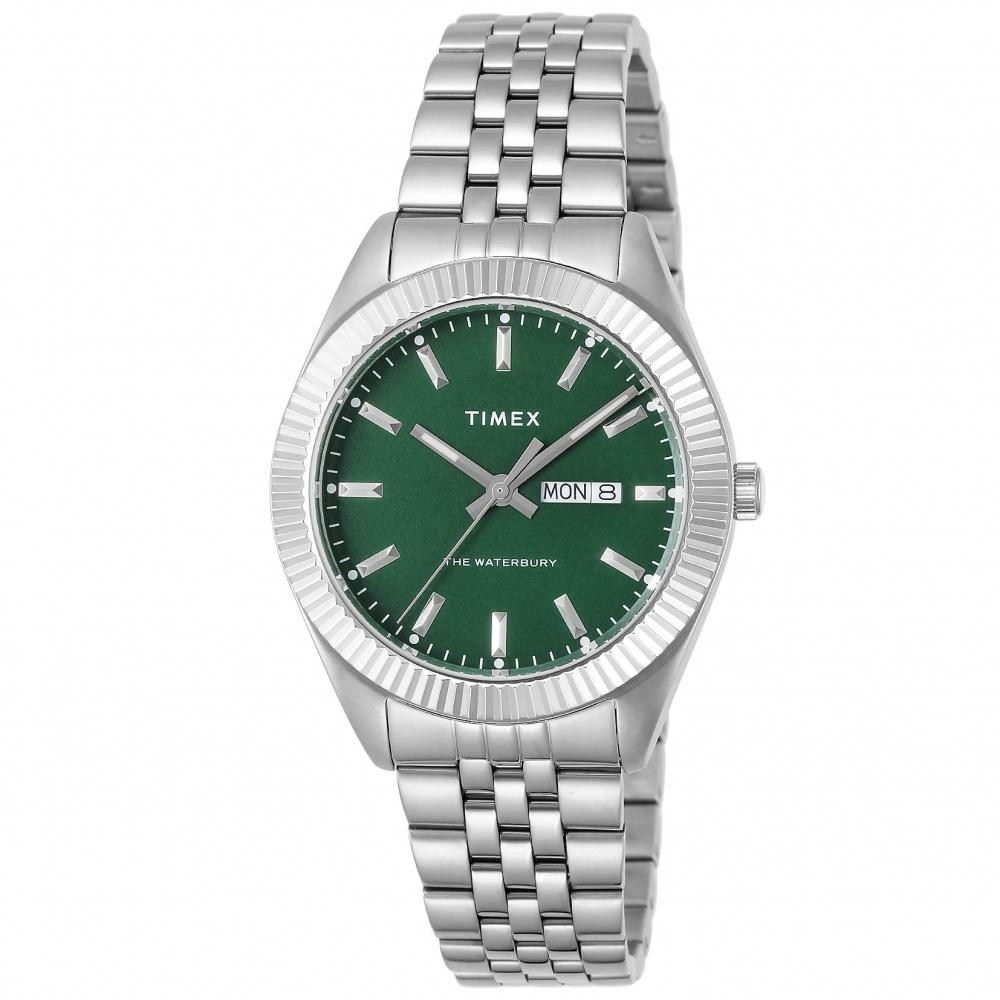 [Timex] Часы Waterbury Legacy 40 мм America Tw2v18100 Часы Timex Waterbury Legacy Green