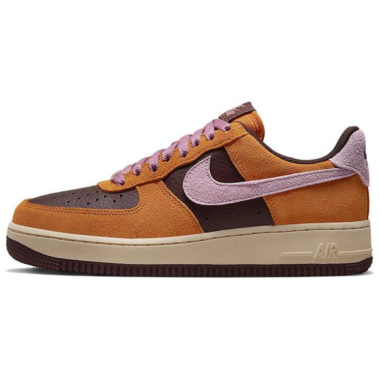 Женские кроссовки Nike Air Force 1 07 Magma Orange Burgundy-Crush Pearl-White Elemental-Pink DZ5629-800 44.5
