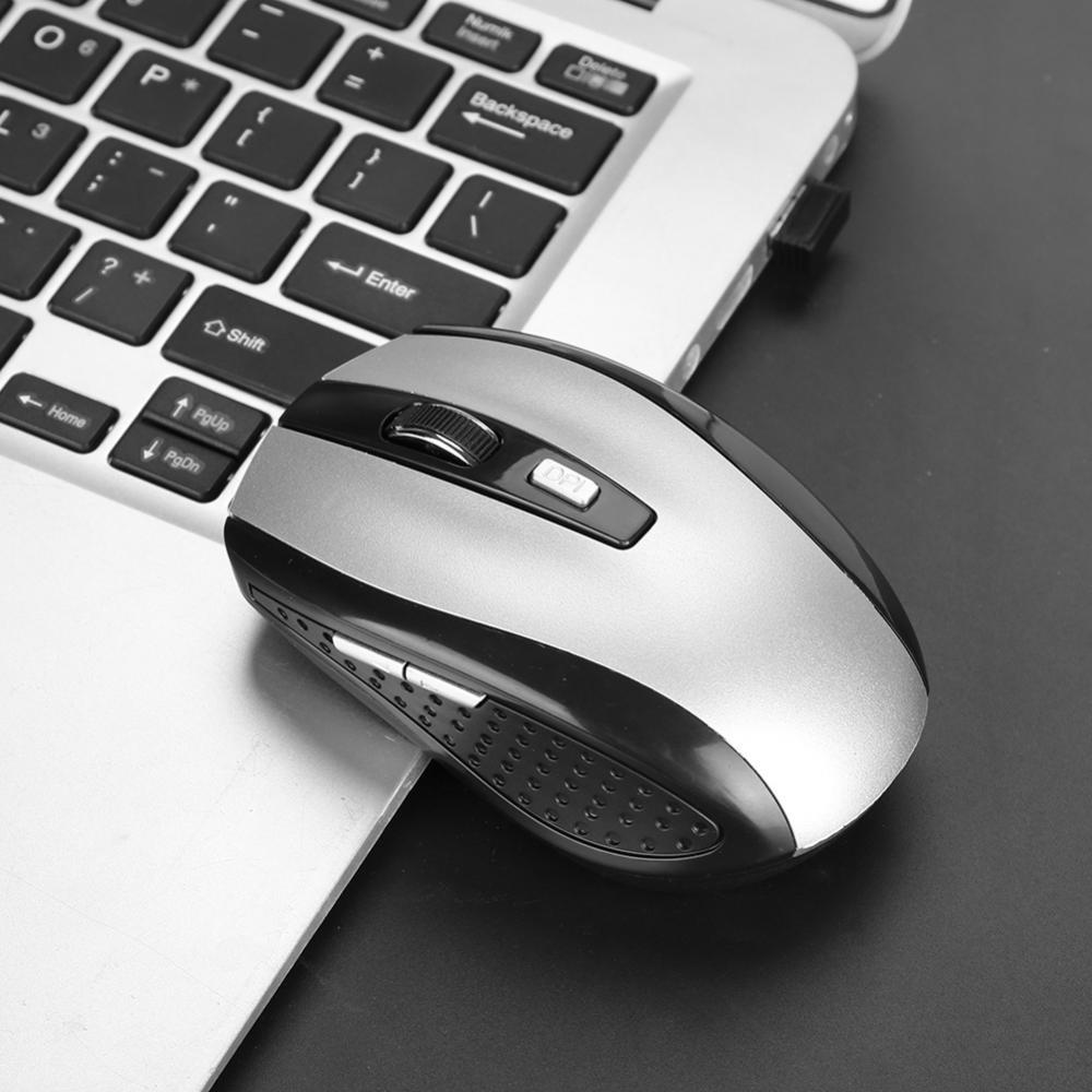  Беспроводная оптическая беспроводная мышь Portble 6D 2,4 ГГц с USB-приемником для портативного компьютера