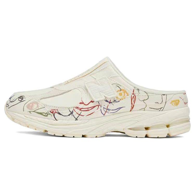 New Balance Bryant Giles x 2002R Mule The Artists Shoe Унисекс Кроссовки Белый Бежевый Moonbeam M2002RM1 42.5