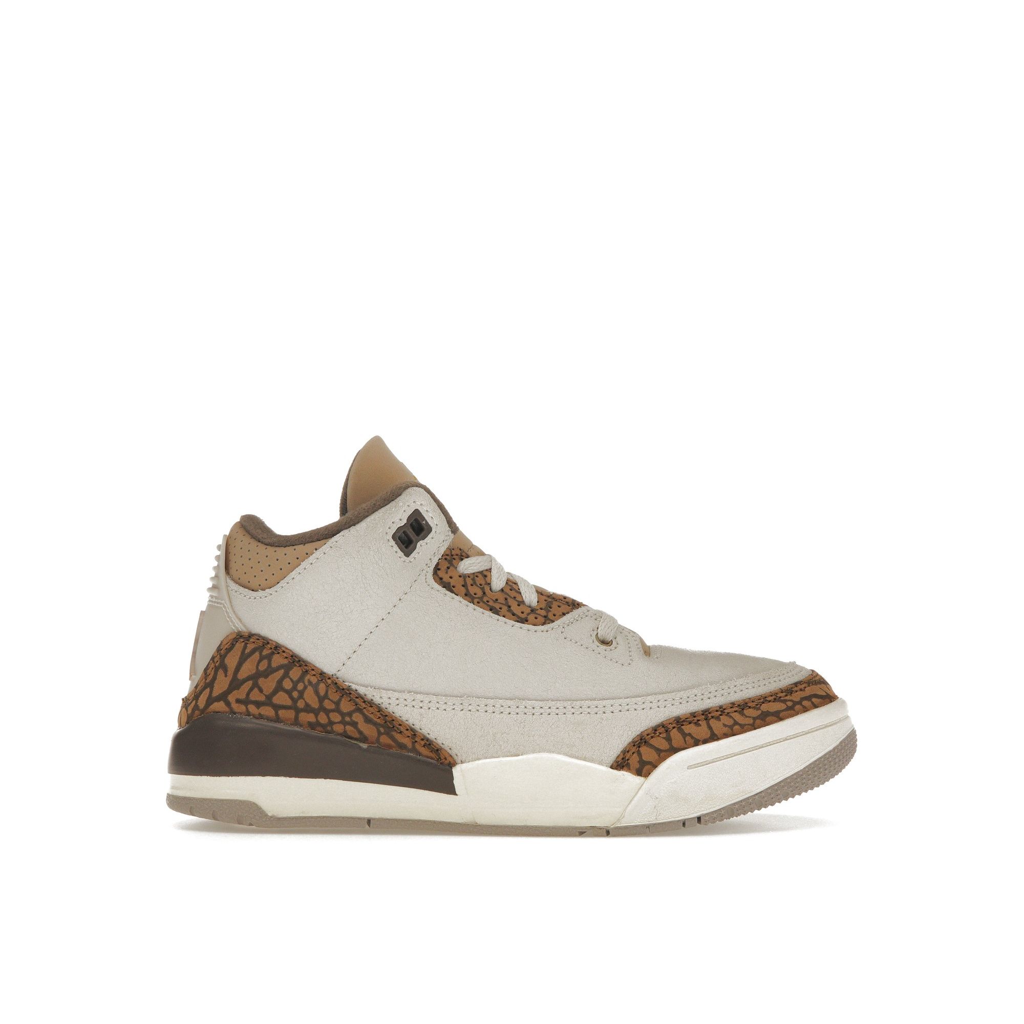 Детские кроссовки Air Jordan 3 Retro PS Palomino кремовый светло-коричневый металлик-золотой DM0966-102 35