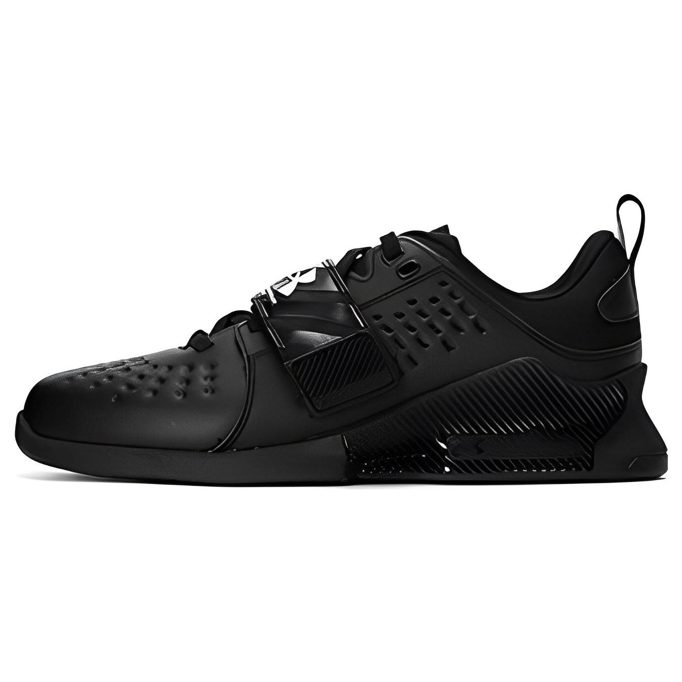 Кроссовки унисекс Under Armour Reign Lifter Черно-белые 3023735-001 40