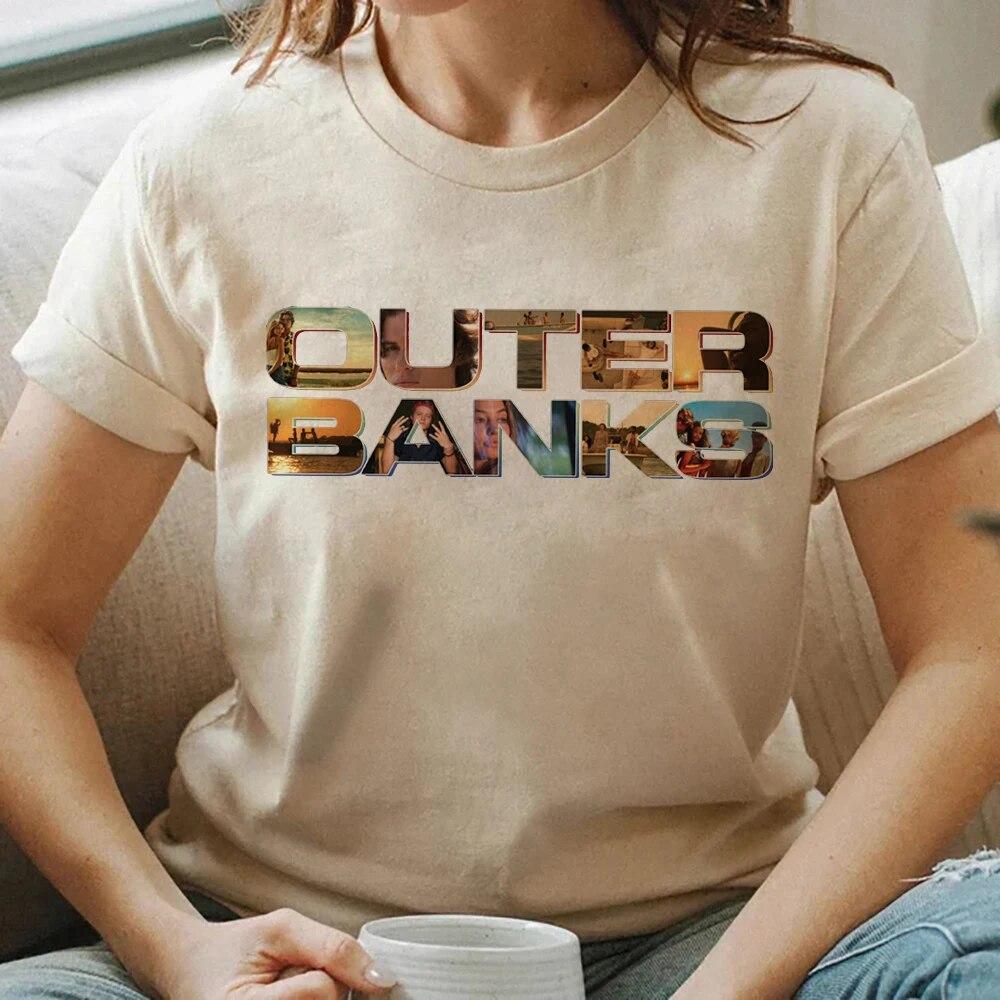 Outer Banks 3 футболка женская эстетическая графика Pogue Life футболка унисекс OBX Северная Каролина Harajuku винтажная хлопковая футболка топ 2XL