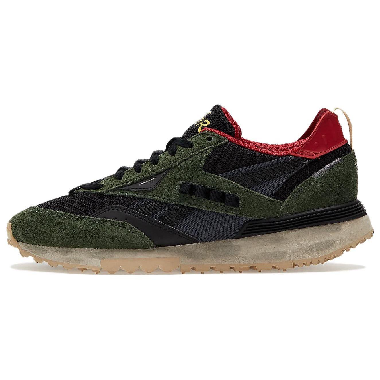 Кроссовки унисекс Reebok Street Fighter x LX 2200 Cammy Black Core-Black Primal-Green H06329 36