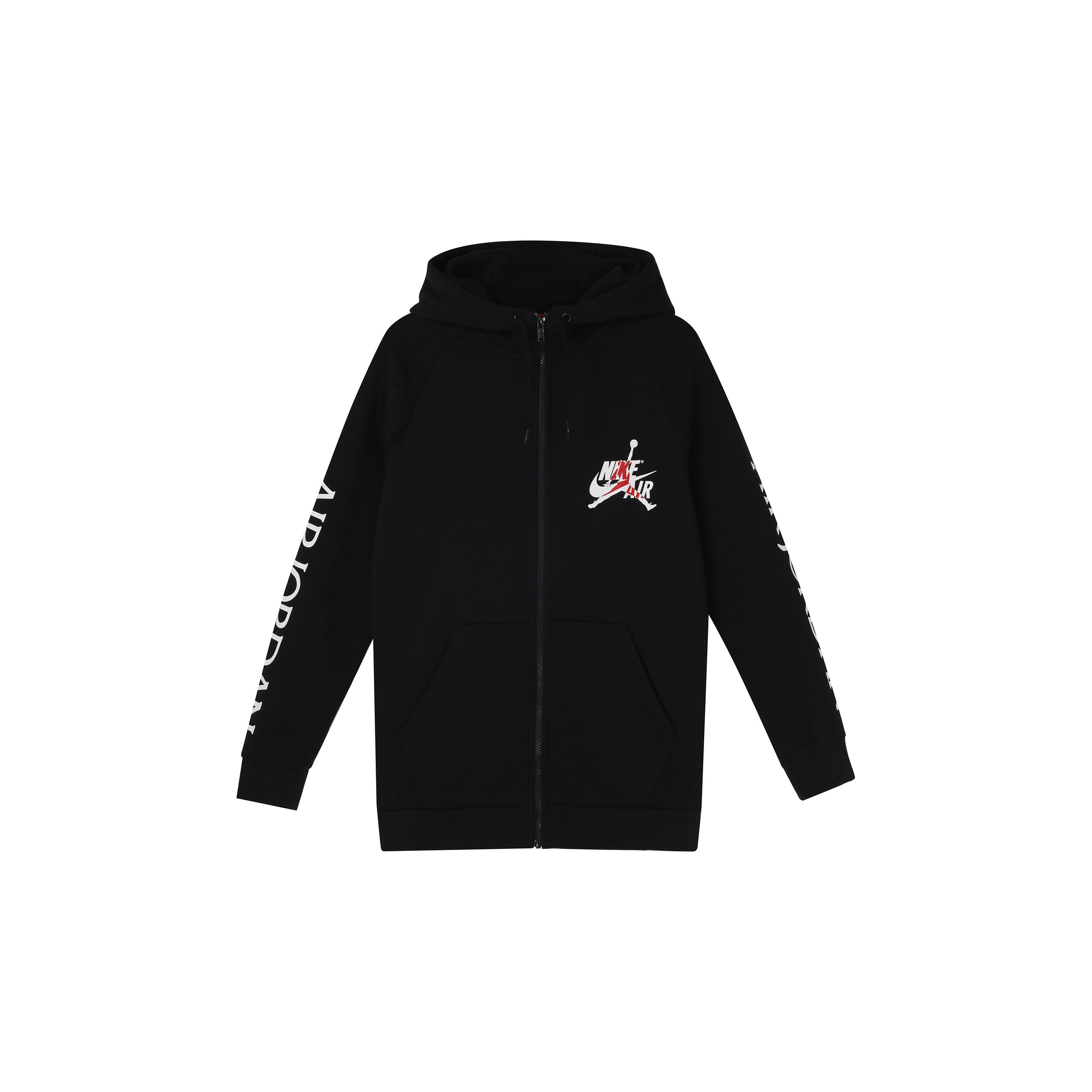 Jordan Jumpman Classics Logo Повседневная спортивная дышащая куртка с капюшоном Мужская верхняя одежда Черный DH9507-010 XXXL