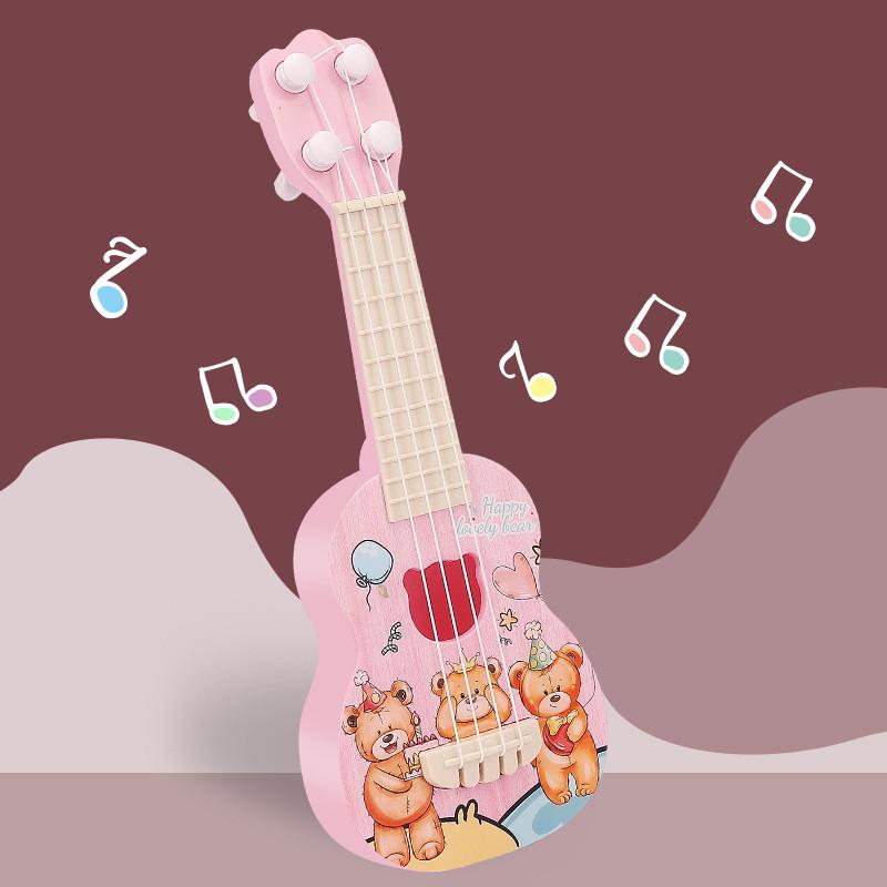 Детские игрушки Музыкальные инструменты Детские игрушки Укулеле Гитара Монтессори Развивающие игрушки Обучающие игрушки для детей Музыкальные игры для малышей