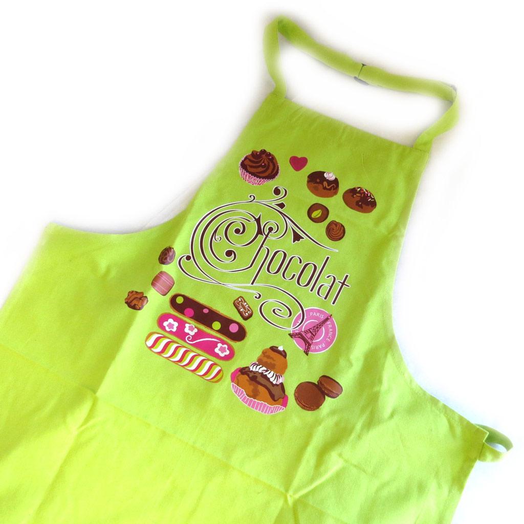 Les Trésors De Lily [M5760] - Дизайнерский фартук  La Patisserie Française - Chocolate  фисташковый зелёный