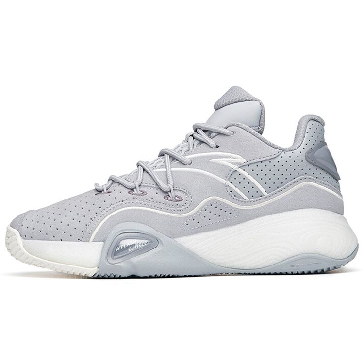 Anta Баскетбольные кроссовки Cement Bubble 1.0 KT Thompson Low-Top мужские серые 912121608S-10 43