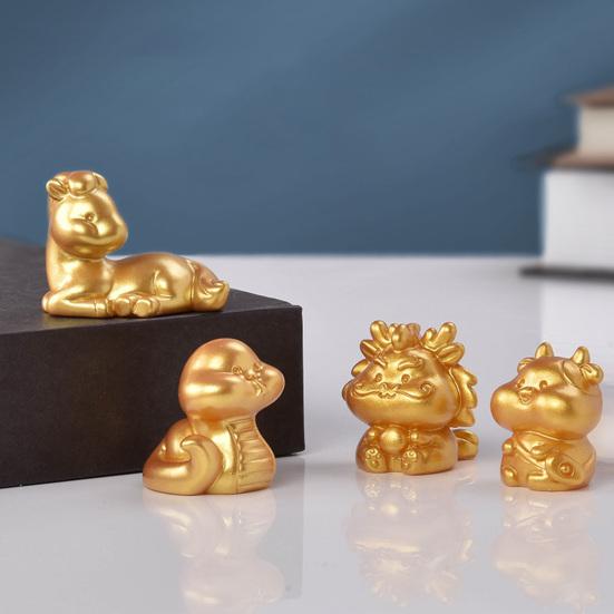 Поделки из пластика  Joom Статуя китайского зодиака, мельчайшая деталь, тонкая работа, защита от царапин, прекрасная коллекция, фигурка китайского зодиака для дома Tiger