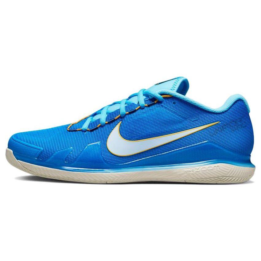 NikeCourt Air Zoom Vapor Pro Photo Синие мужские кроссовки Blue-Chill Light-Bone White CZ0220-400 41