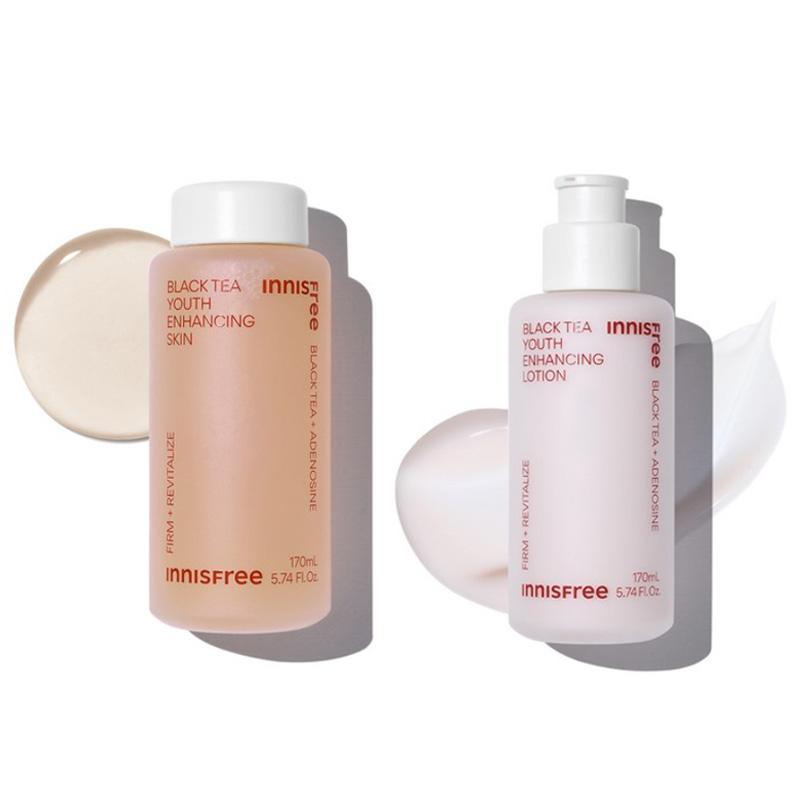 Innisfree Black Tea Омолаживающий лосьон 120 мл / Тоник для кожи 150 мл #Skin(Toner)