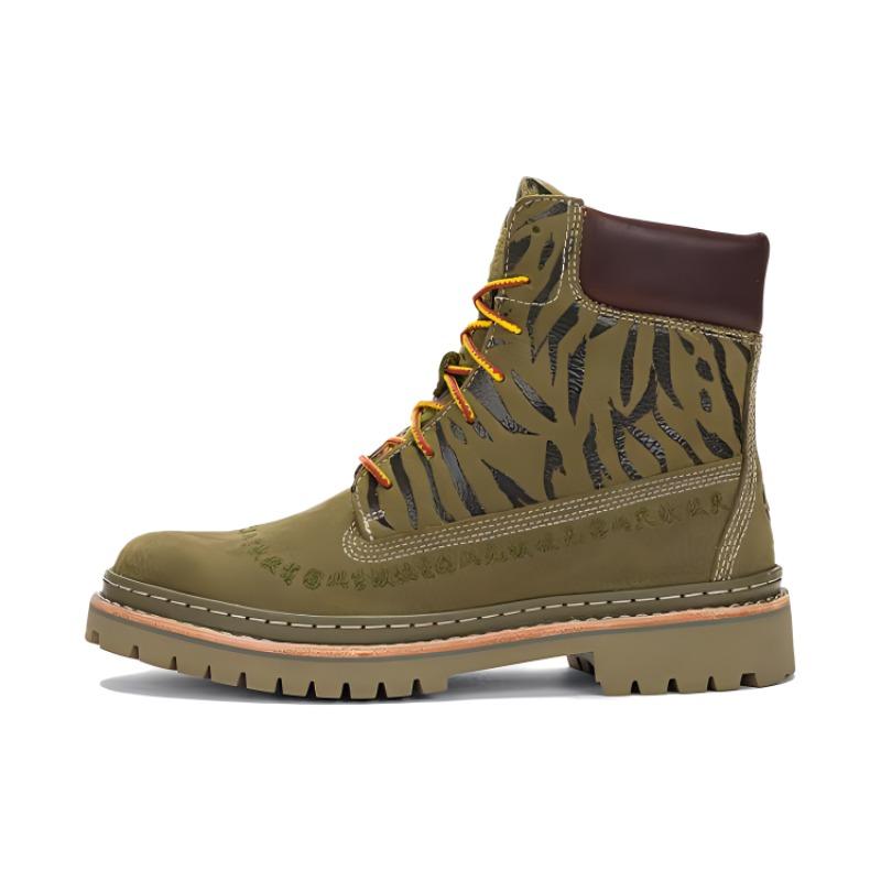Timberland CLOT X Future73 Противоскользящие прочные короткие уличные ботинки женские зеленые A66KU 37