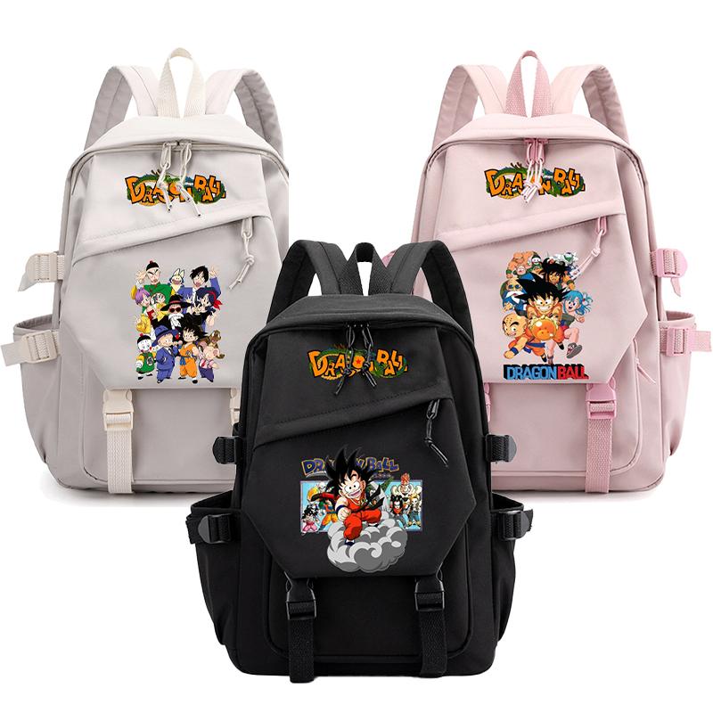 Аниме Dragon Ball Рюкзак Снова в школьную сумку для мальчиков и девочек Сумка для книг для детей Подарки Мужчины Женщины Дорожная сумка Рюкзак большой вместимости