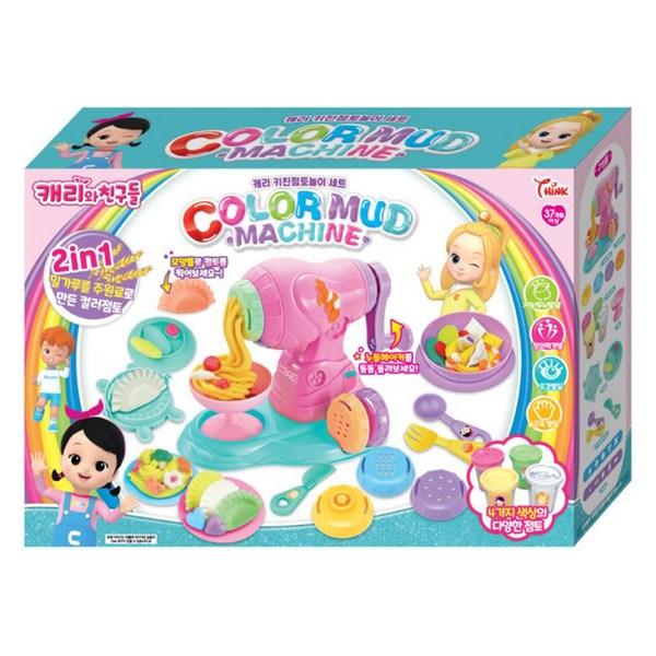 Игровой набор Carrie Kitchen из глины, разноцветные, корейские игрушки