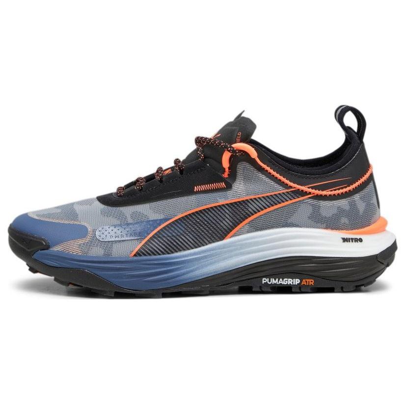 Puma Voyage Nitro 3 Inky Blue Neon Sun Мужские Кроссовки Черный 377745-03 42