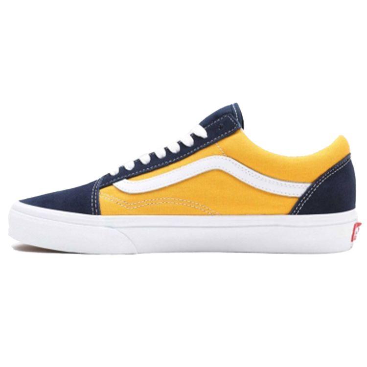 Кроссовки унисекс Vans Old Skool Classic Sport Blues Saffron Желтые VN0A3WKT4PL 36