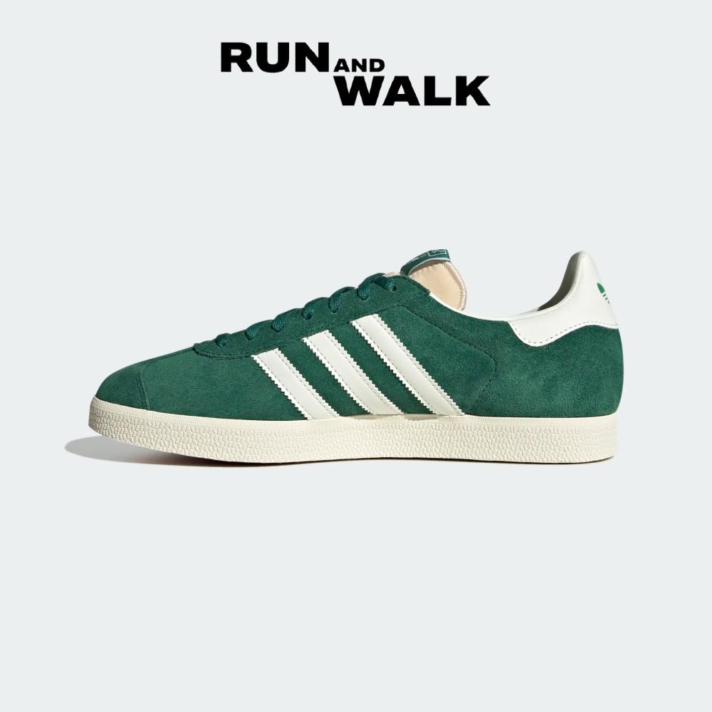 Adidas Gazelle темно-зеленый кремовый белый GY7338 220mm
