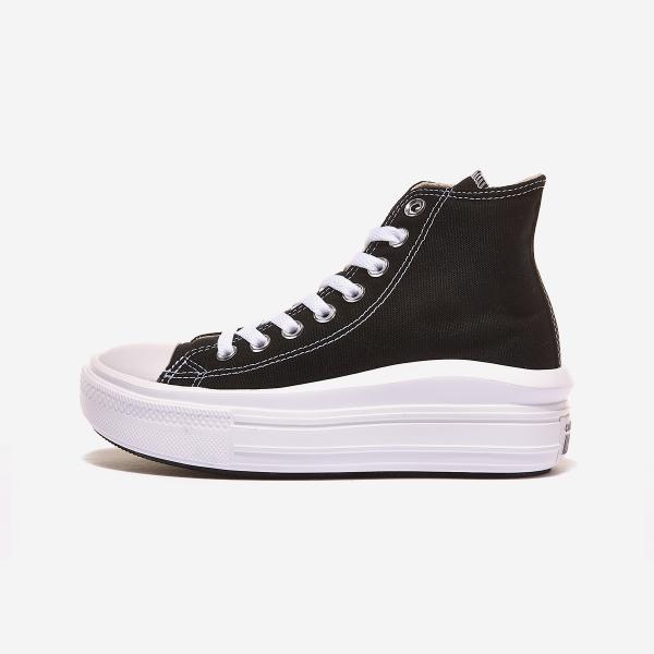 Туфли Converse Chuck Taylor All-Star Move Black High 568497C на плоской подошве 220
