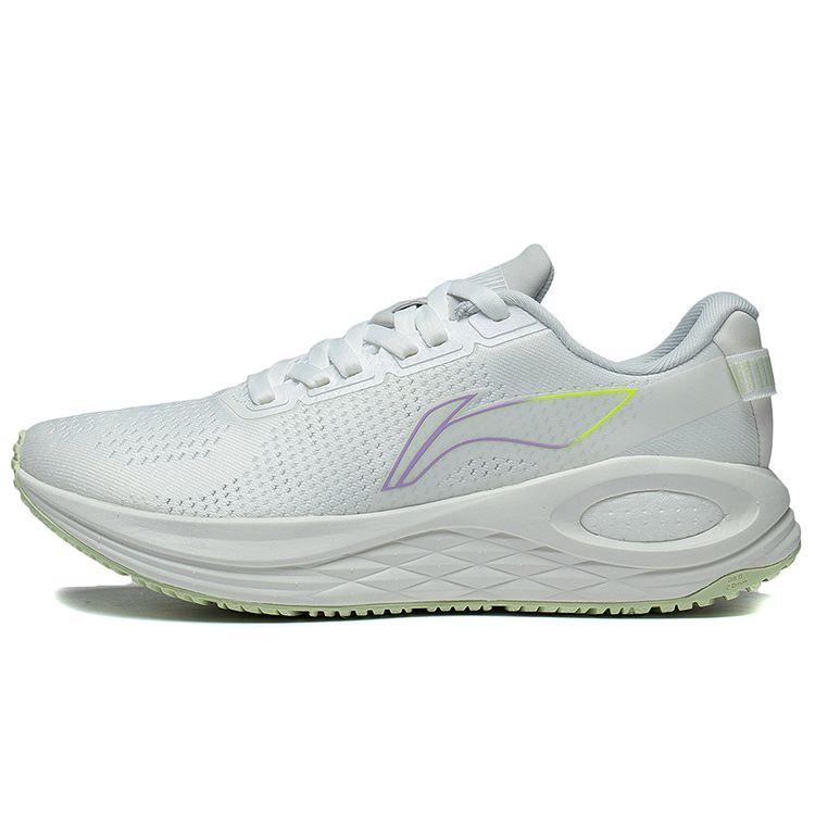 Кроссовки Li Ning Lijun 6 Essential Stability Shock Absorbation Non-Slip Wear Responsive Low-Top для бега, женские кроссовки для бега, белые ARZS004-19 36⅓