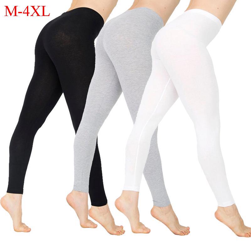 Эластичные женские леггинсы цвета в ассортименте M - 4XL L розы красного