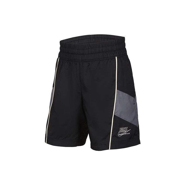 Тканые шорты Nike Sportswear Heritage для девочек, черные DA1382-010 M