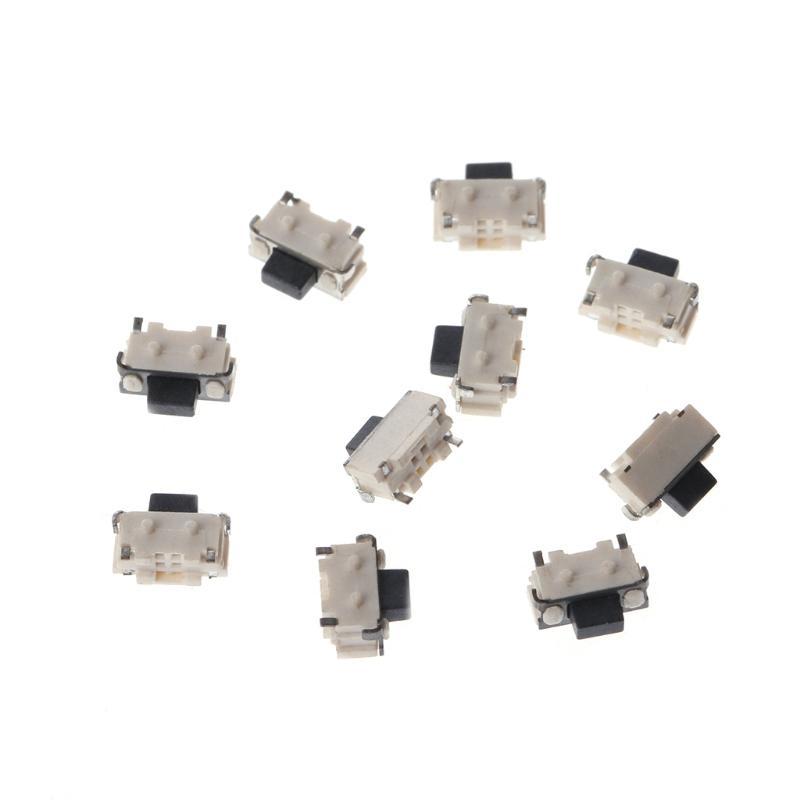 10 шт./1 комплект, боковая тактильная кнопка Micro SMD, тактовый переключатель SMT 2x4x3,5 мм 1