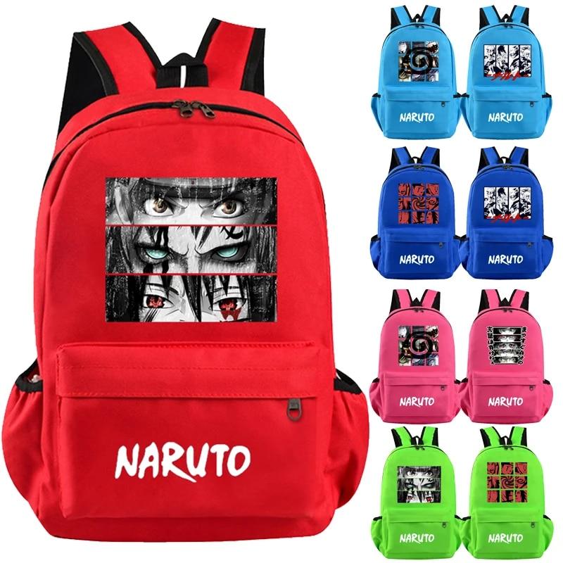 Аниме Наруто Рюкзак Студенты Мультфильм Косплей Школьная сумкаbookbag Ноутбук Дорожный рюкзак Уличная сумка