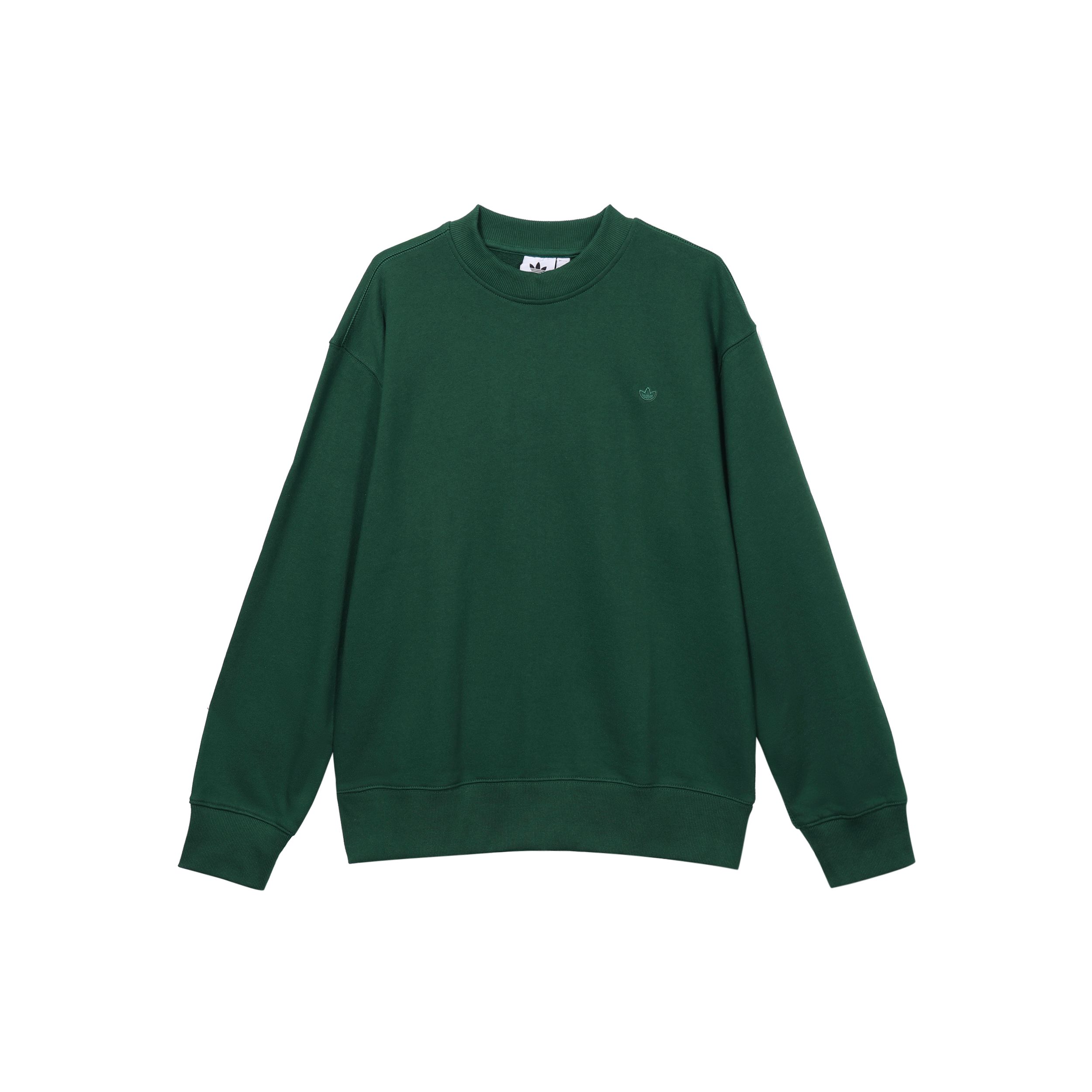 Adidas Originals Adicolor Contempo Толстовка с однотонным логотипом Мужские топы лесно-зеленого цвета IM4399 M