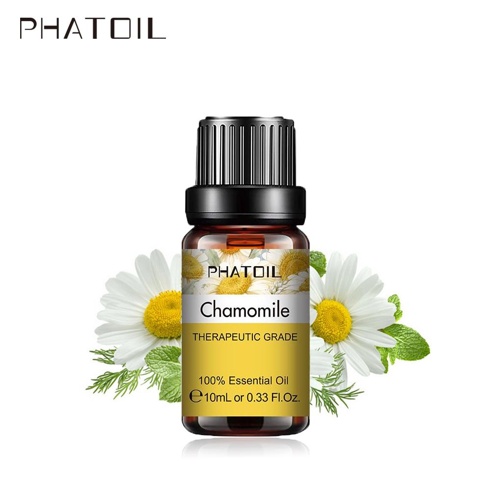 PHATOIL 10/20/30 мл Чистое эфирное масло ромашки Ароматерапия для здорового успокаивающего воздуха Диффузор свежести для купания Облегчение тела Улучшение сна 1 pc