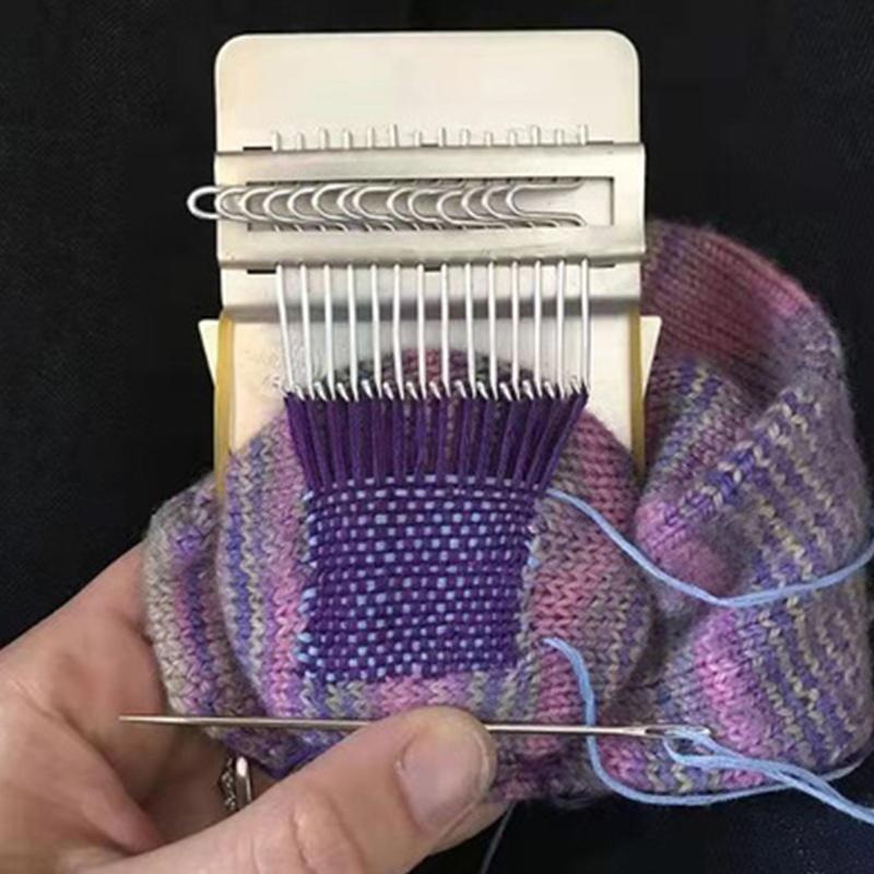 Diy Loom Творческая вязальная ручная деревянная скоростная маленькая швейная машина