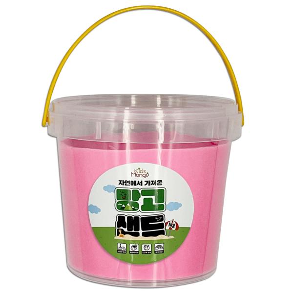 Kids Mango Mango Sand Sand Play 1кг, Розовый, Популярные корейские игрушки