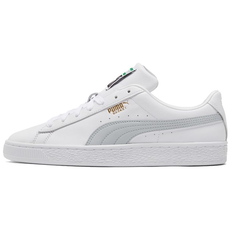 Кроссовки Puma Basket Classic 21 White Glacial Blue Unisex 374923-12 35.5