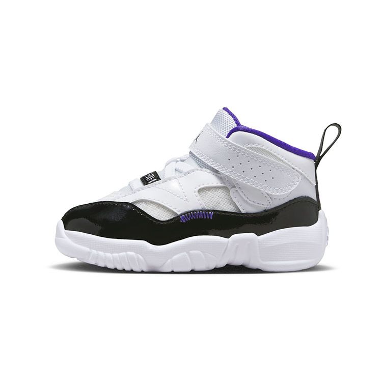 Детские кроссовки Air Jordan Jumpman Two Trey TD Concord Белый Черный Dark-Concord DQ8433-100 22