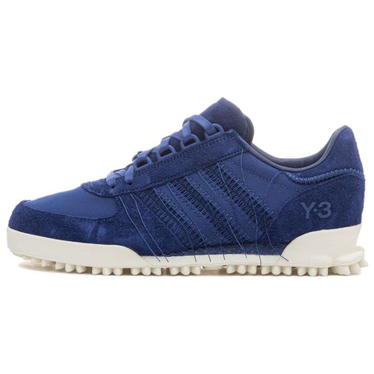 Кроссовки унисекс adidas Y-3 Marathon Unity Ink Синие кремово-белые ID4447 38