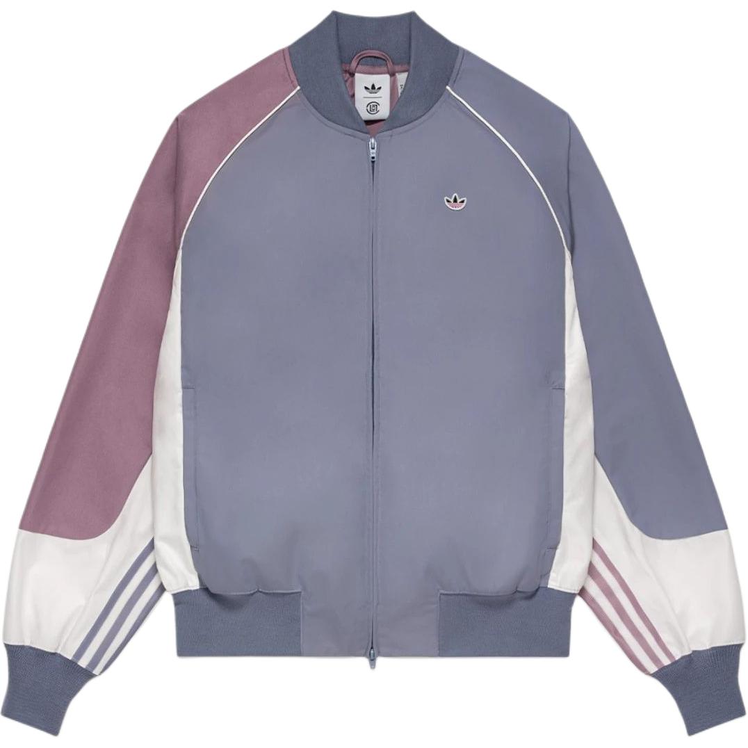 Adidas X CLOT Edison Chen студенческая куртка фиолетовая унисекс уличная одежда IY6519 L