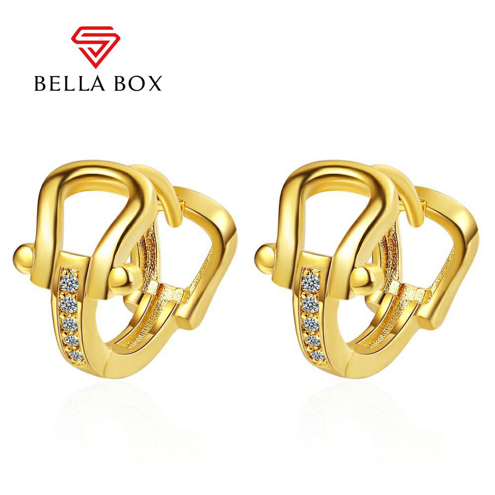 BELLA BOX Серьги-Подковы Ювелирные Изделия Свадьба Оптовая Подарок