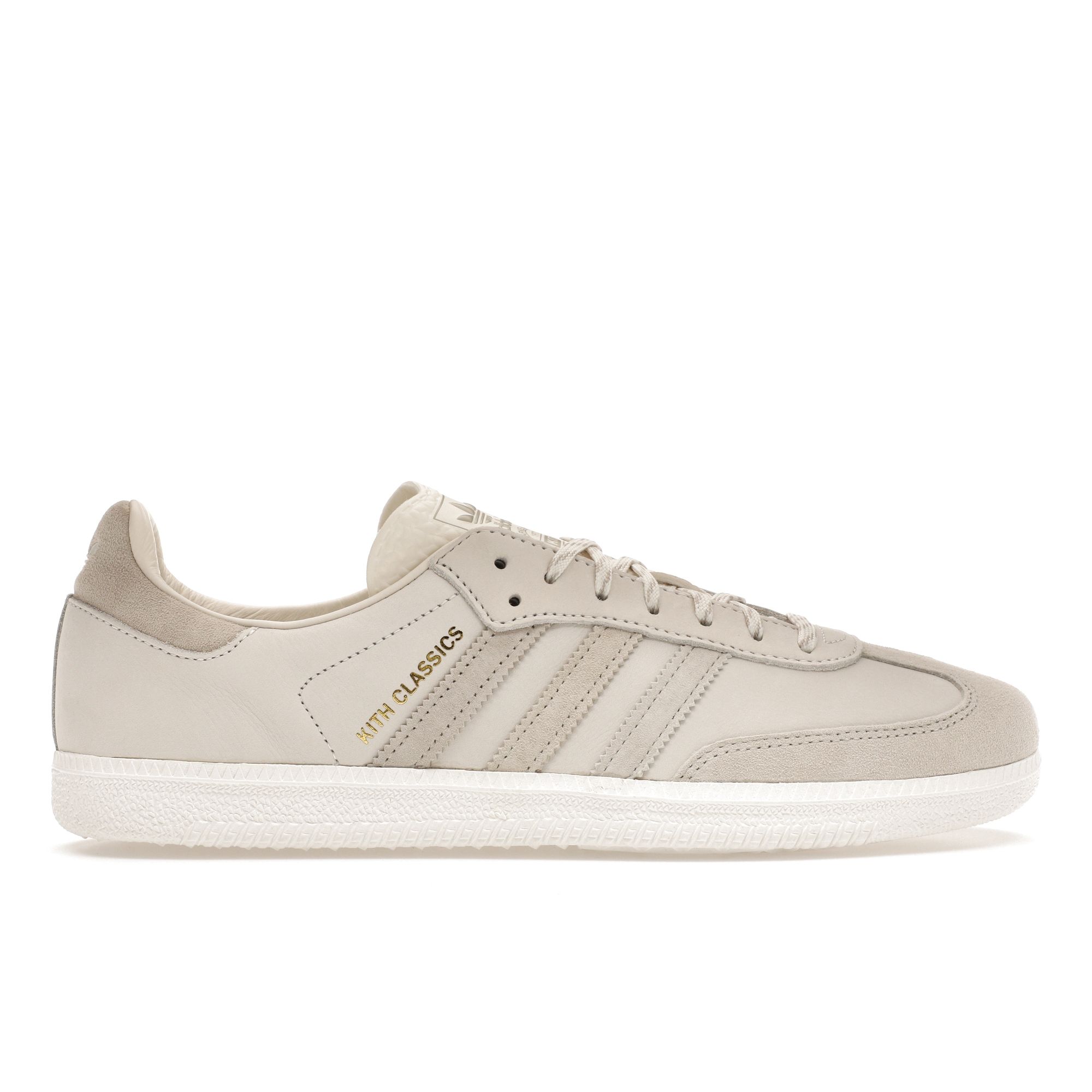 Adidas Программа Kith x Samba OG Classics — кроссовки унисекс Cloud White кремово-белые Orbit-Grey IH0090 37⅓