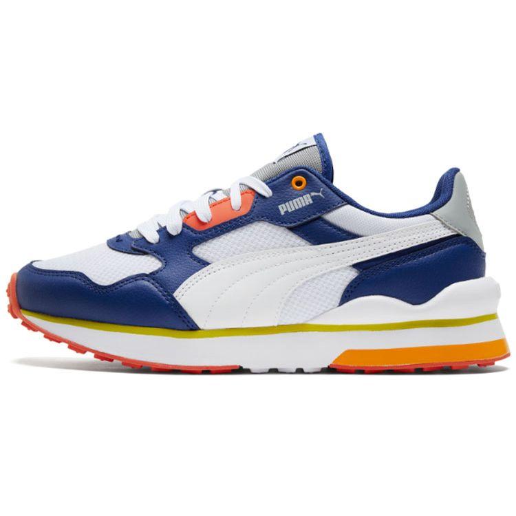 Кроссовки Puma R78 FUTR White Elektro Blue Unisex 374895-08 35.5