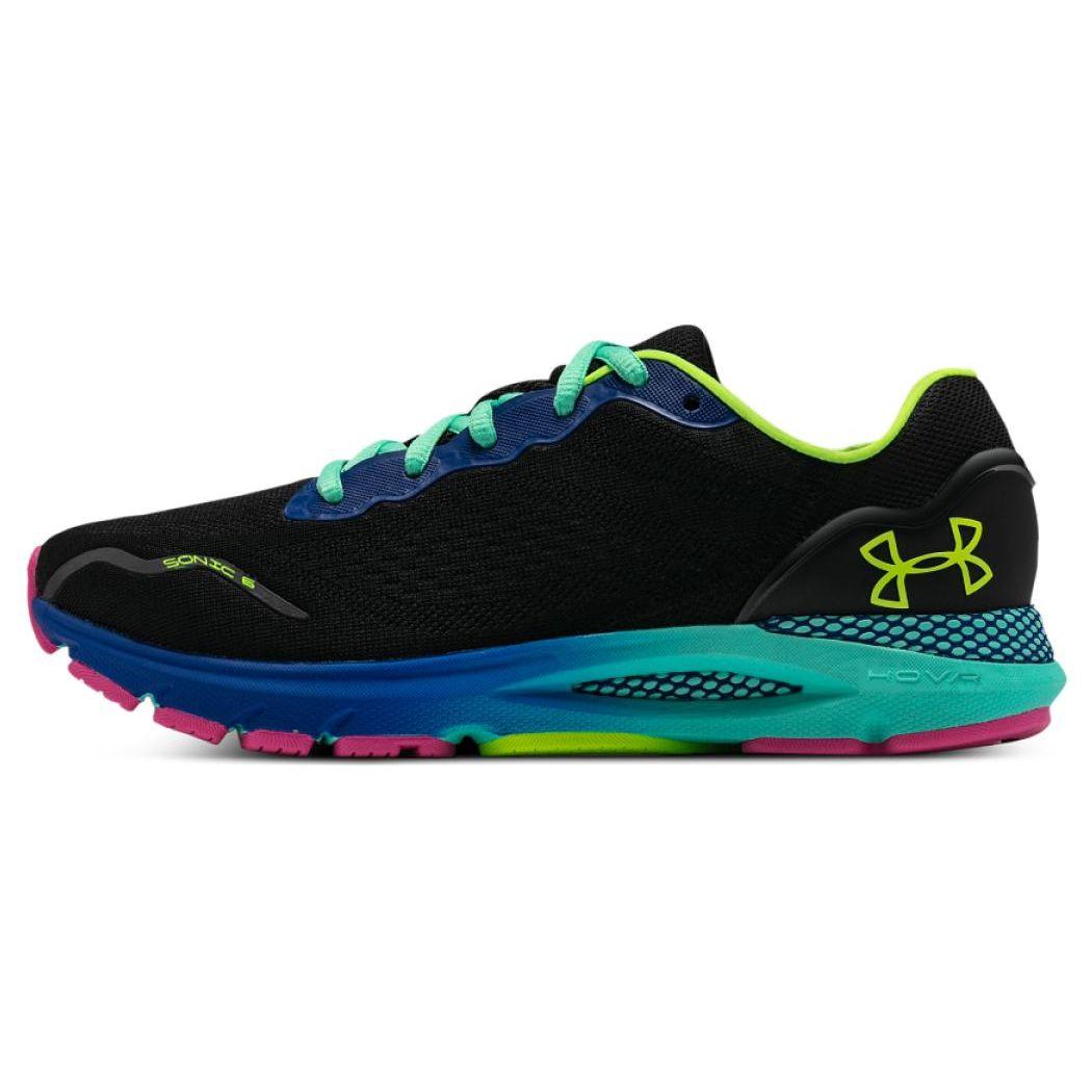 Мужские кроссовки Under Armour HOVR Sonic 6 Speed ​​Overdrive Black Lime-Surge 3026217-001 44