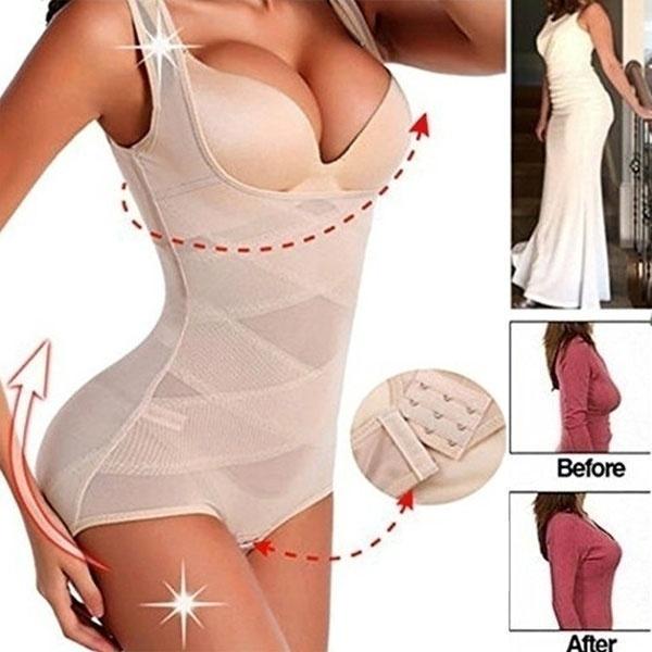 Женский корсет для красоты послеродового периода под грудью Cincher Conjoined Shapewear L бежевый