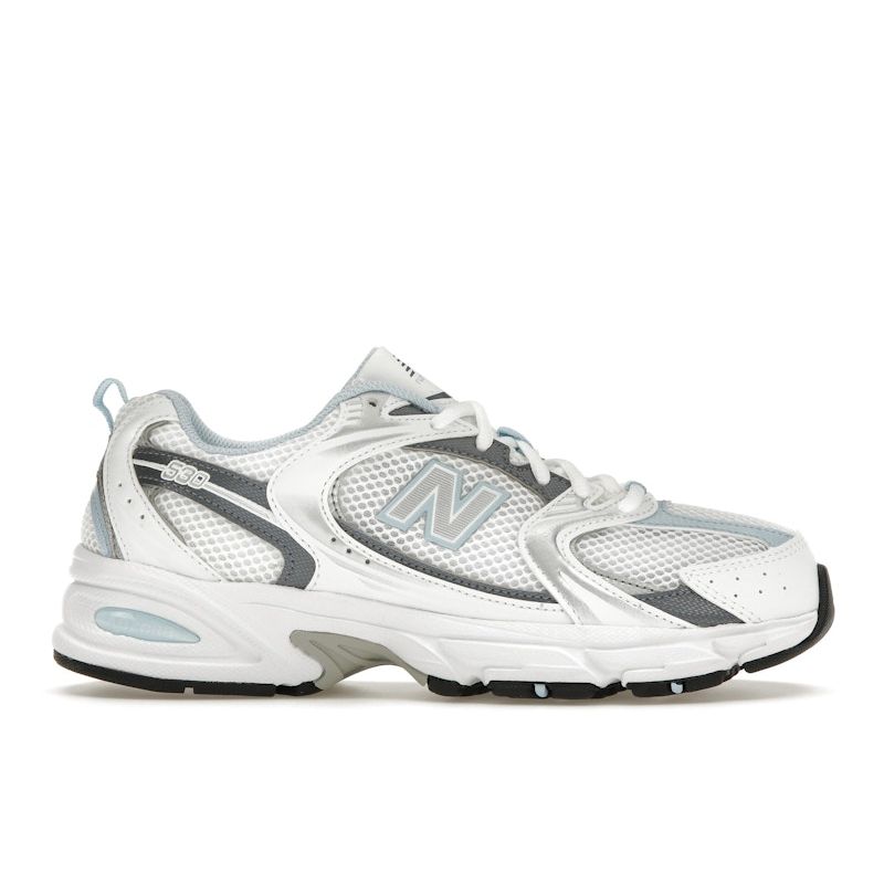 Кроссовки унисекс New Balance 530 White Light Chrome Blue Темно-Арктически-Серые MR530RA 42.5