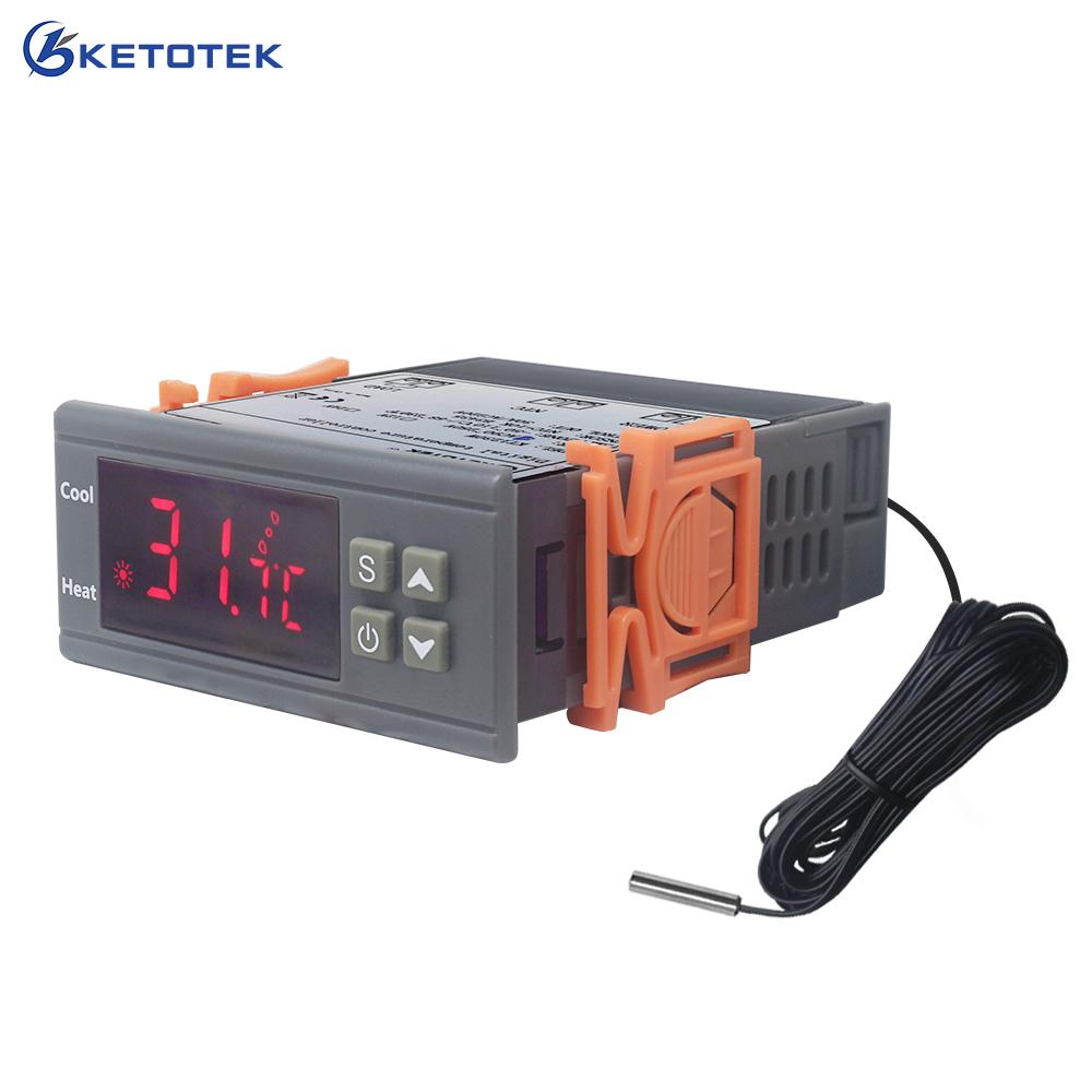 KT1230W 90-250 В 30A C/F цифровой термостат регулятор температуры-50 ~ 110C с релейным выходом датчика NTC