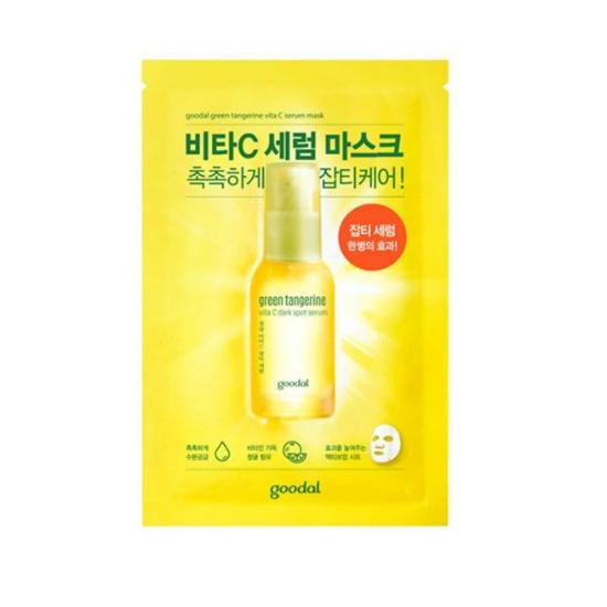 Goodal Green Tangerine Vita C Dark Spot Serum Sheet Mask 1 шт.