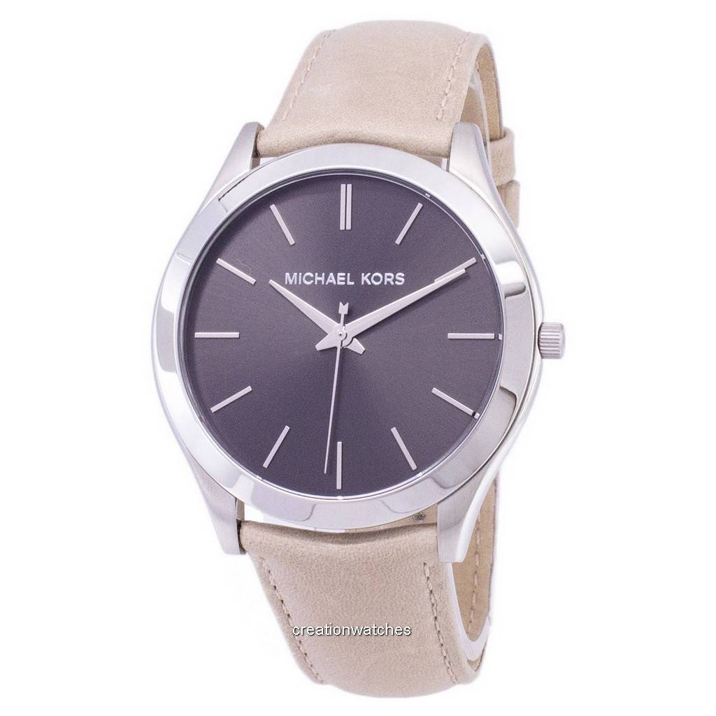 Michael Kors Slim Runway Quartz MK8619 Мужские часы серый