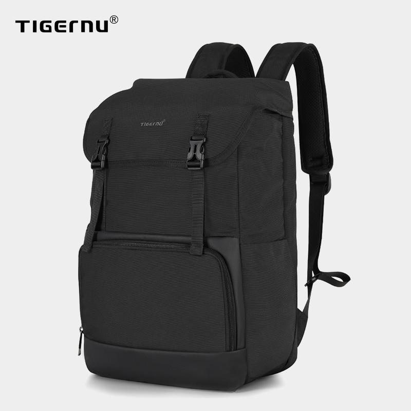 Tigernu новый большой вместительный дорожный рюкзак для мужчин, высокое качество, водонепроницаемый 15,6-дюймовый школьный рюкзак для ноутбука, сумки USB для мужчин и женщин синий