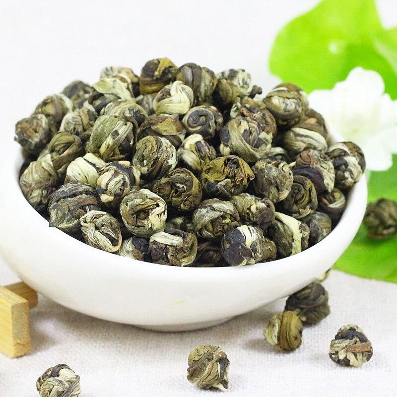 Зеленый чай Dragon Pearl Natural Jasmine Loose Leaf Dryed Jasmine Tea 250 г 250g