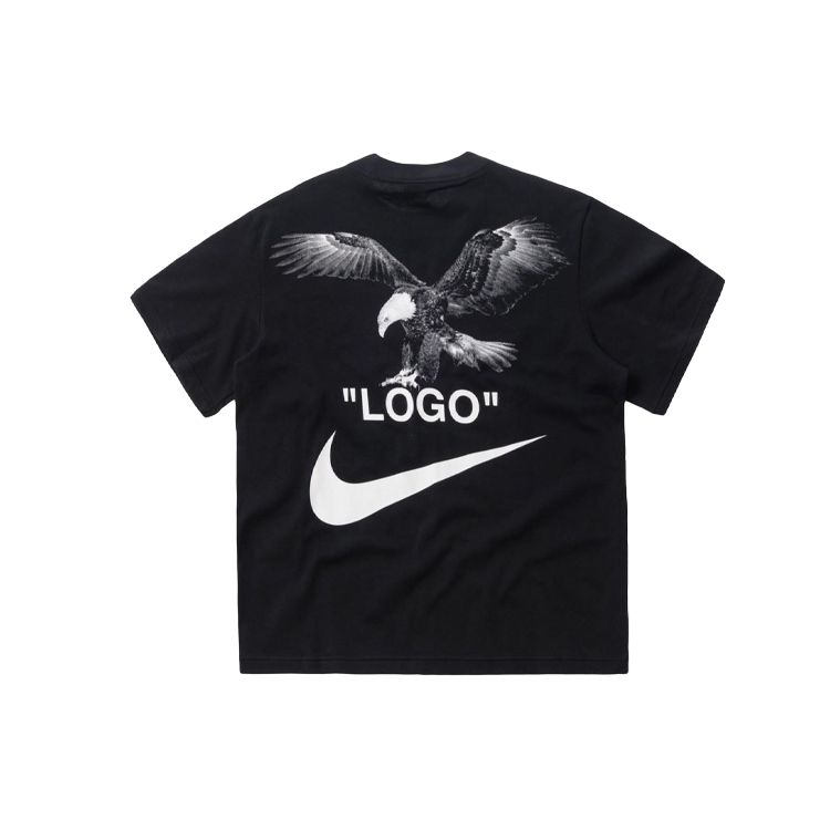 Черные мужские футболки Off-White x Nikelab Mercurial NRG X AJ2239-010 S