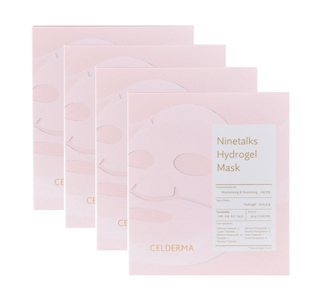 CEL-DERMA Season9 Ninetalks Hydrogel Mask (30г х 4шт)